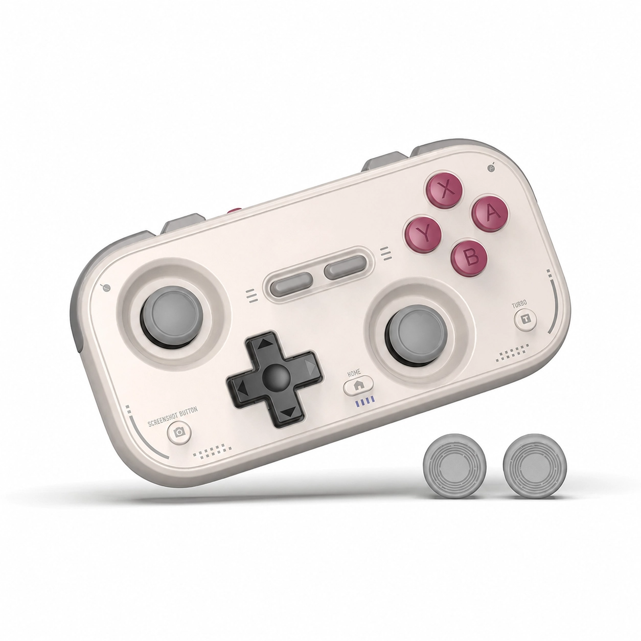 Mini Retro Bluetooth Remote for TikTok, Reels & Kindle , Camera Shutter & Gaming , Universal Controller
