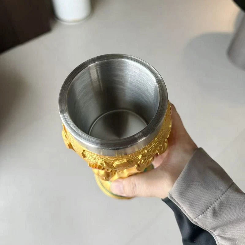 Beer & Beverage Trophy Mug, Football Fan Gift, Collectible Beer Trophy Mug