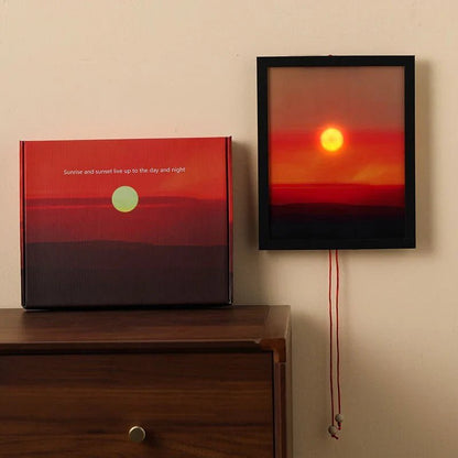 Sunset Time Ambient Art Wall Lamp - Snapdealfy