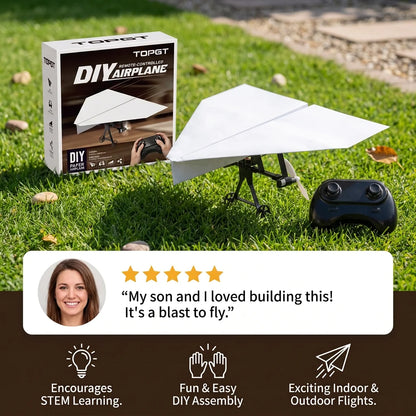 DIY Remote Control Paper Airplane Kit