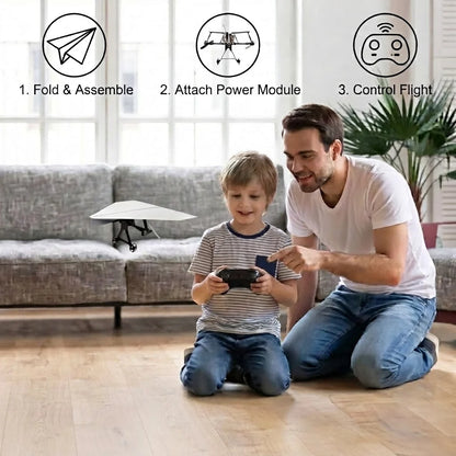 DIY Remote Control Paper Airplane Kit